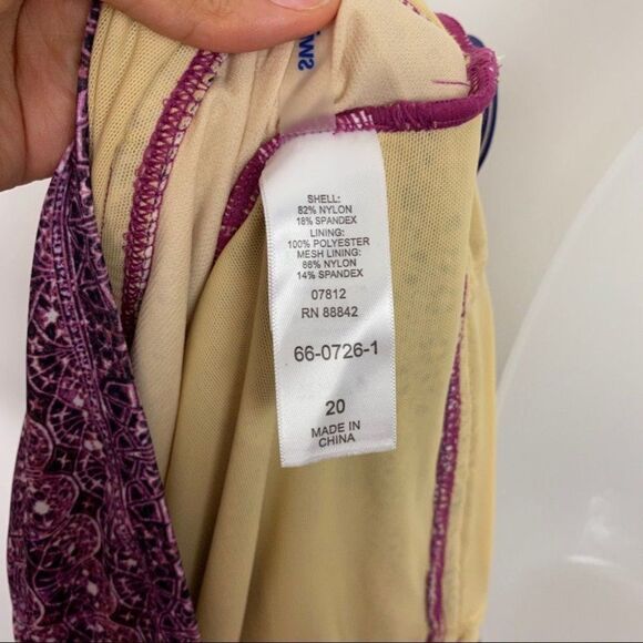 Swimsuit for all Halter Top Swimsuit‎ Open Back Geometric Plunge Sexy Strap - Picture 7 of 10